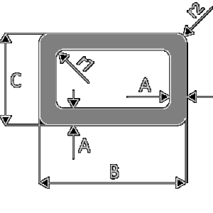 Profil aluminiowy 40x20x1,5 rura prostokątna, surowy