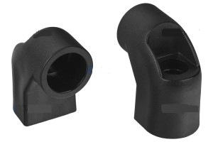 Końcówka do uchwytów rurkowych  fi 20mm - komplet 2 sztuki