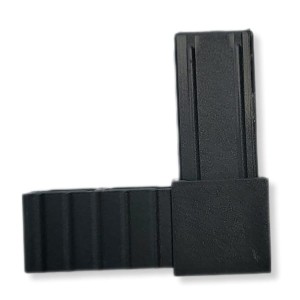 Łącznik plastikowy  profil aluminiowy 20x20x1,5 antracyt   Typ : 2D2 V20 A