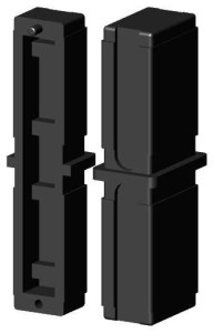 Łącznik plastikowy profil aluminiowy 30x20x2mm typ : 1D2 V30X20 X2