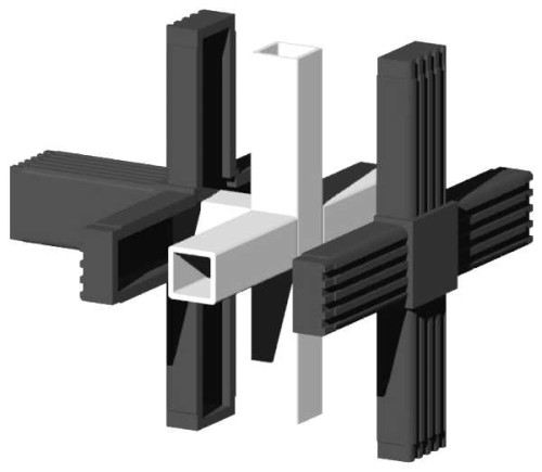 Łacznik plastikowy rdzeń metal 3D5 V25 MC www.ogrodpapug.pl.jpg