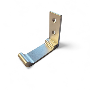 Wieszak aluminiowy ścienny otwierany, mały, wysokość 52mm