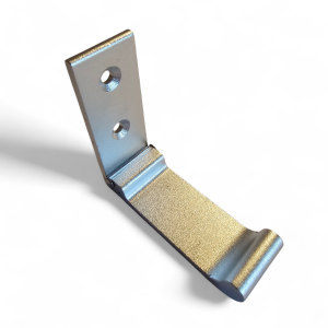 Wieszak aluminiowy ścienny otwierany, duży, wysokość 75mm