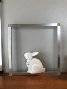Ramka aluminium dekoracja