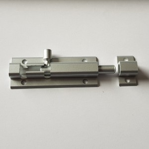 Zasuwka , rygiel 75 mm aluminiowa PATYNA